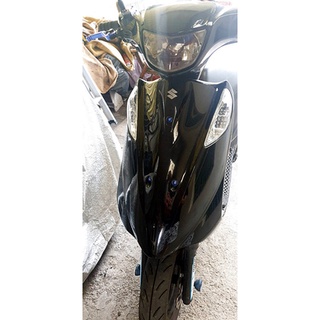SUZUKI台鈴 address gsr nex swish saluto 六角鋁製彩色電鍍面板防燙蓋牌照/彩鈦螺絲