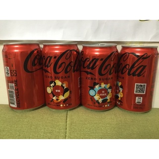 【Coca Cola 可口可樂】 原味 /零卡Zero 易開罐 330ml 宅配