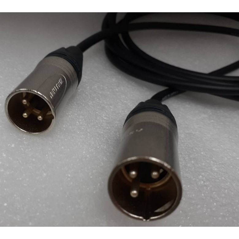 NEUTRIK NC3MXX 佳能頭 canon 平衡式 XLR-XLR 公頭-公頭