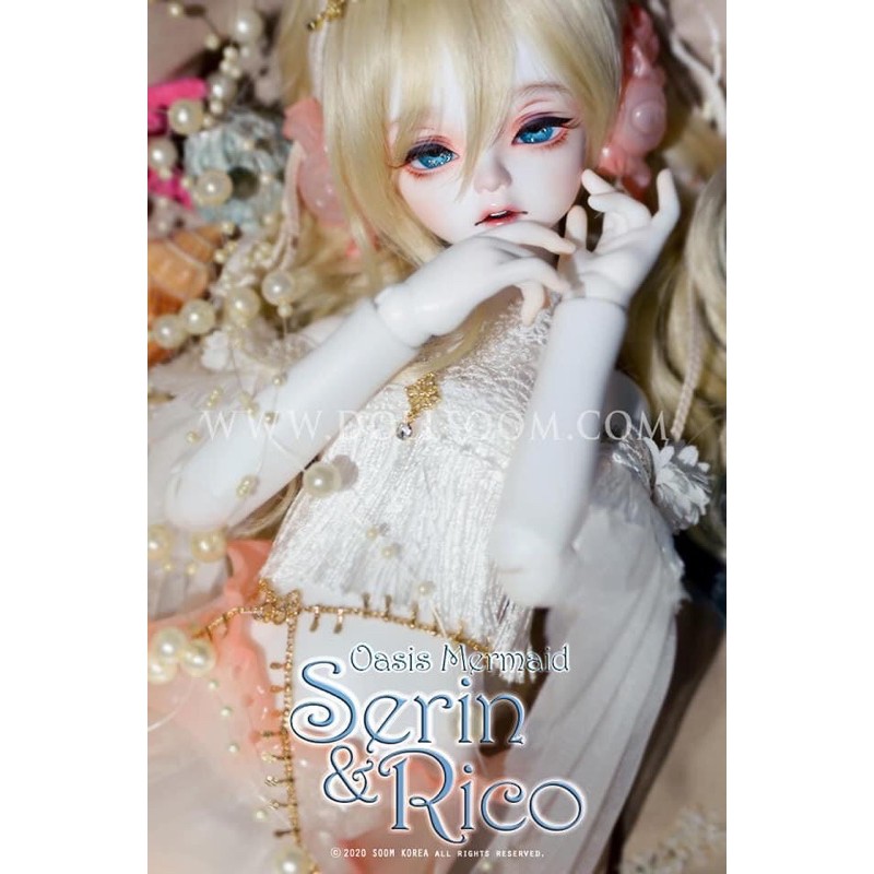 里親bjd Soom 人體人魚四分素體牡丹白serin Rico 1 4 4分 蝦皮購物