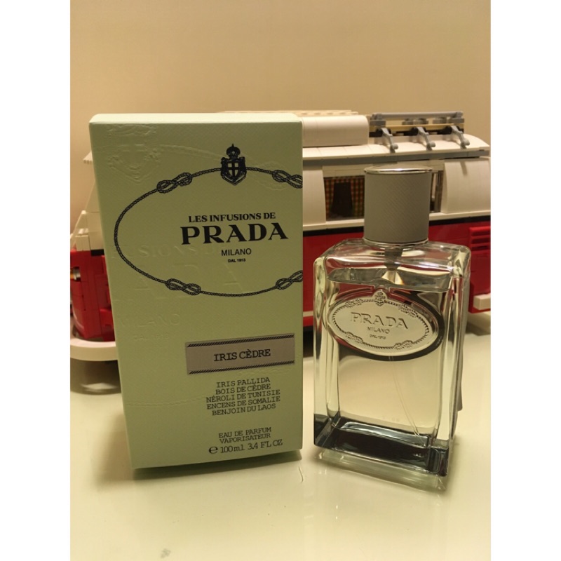 PRADA Infusion Iris Cèdre 鳶尾雪松精萃男性淡香精 100ml