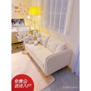 【❀高品質❀】~工廠直銷乳膠布藝沙發雙人小戶型沙發租房公寓臥室客廳現代簡約沙發經濟型