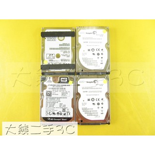 【大熊二手3C】2.5硬碟 - 250G 250GB - SATA - 每顆90元