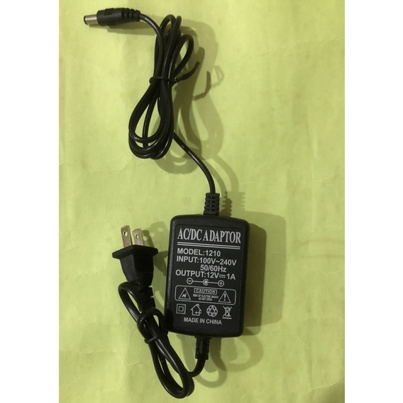 110V 220V 轉 12V 1A 變壓器 電子變壓器 電源供應器 帶電源指示燈 AC-DC 雙線