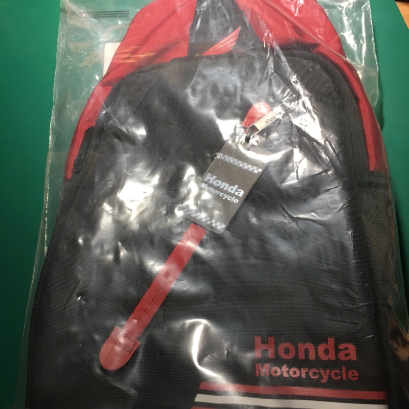 Honda本田帥氣單肩斜背包-經典黑款