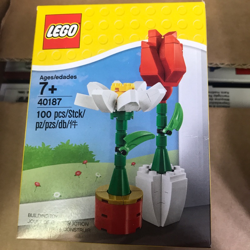 樂高 40187 情人節 鬱金香 花 LEGO 正版 現貨 台北市可面交 禮物