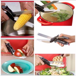 現貨 臺灣當天出貨 品質超優Clever Cutter卡簧鉗刀/多功能食物剪刀/廚房工具/料理剪刀/