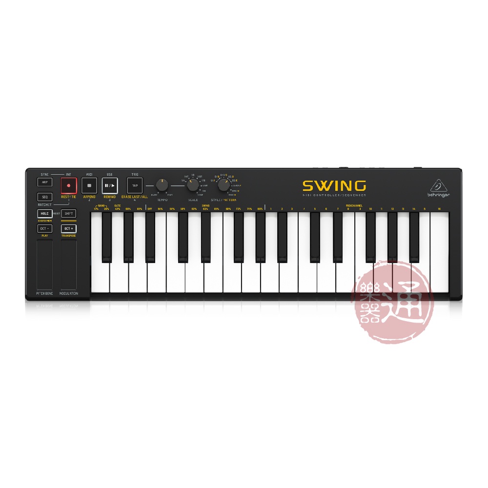 Behringer / Swing32 32鍵MIDI鍵盤【樂器通】