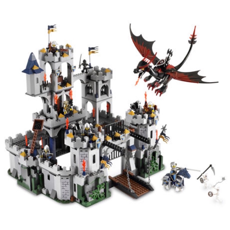 LEGO 7094 國王城堡(二手)皇冠 城堡系列 飛龍
