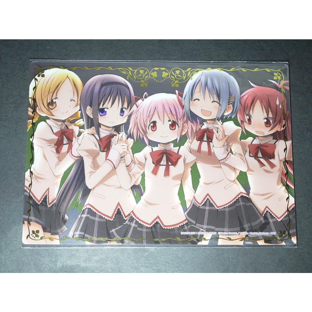 [加冰 已斷貨] (全新) 魔法少女小圓 A5尺寸 日版 塑膠海報卡 收藏卡 蒼樹梅 原畫款 曉美焰 佐倉杏子 巴麻美