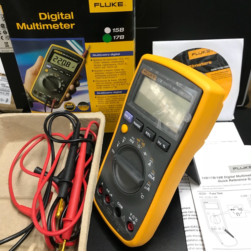 FLUKE 17B 中古三用電錶