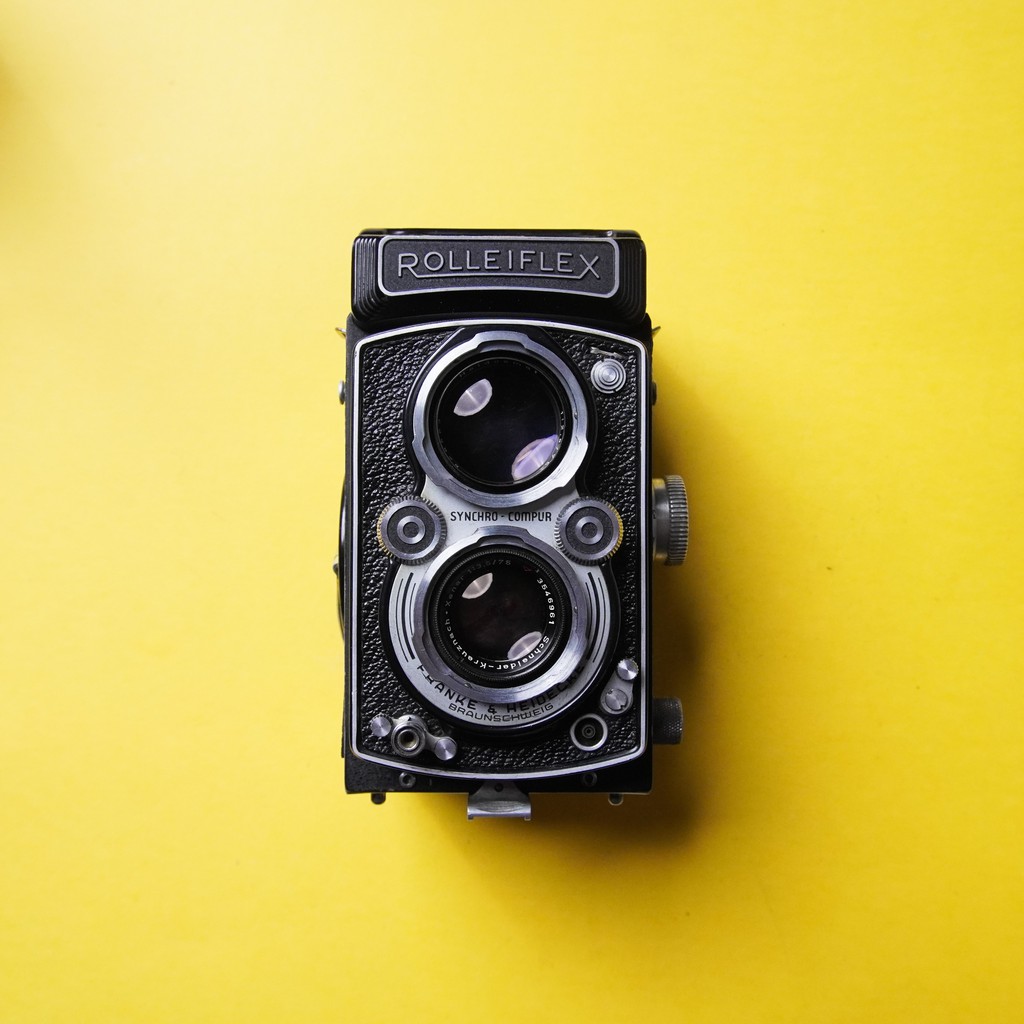 Rolleiflex 3.5 A 底片雙眼中片幅相機