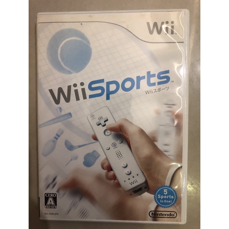 Wii 正版日版二手遊戲片 Wii Sports
