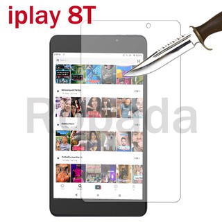 適用於酷比魔方Alldocube iplay 8T 8''平板電腦屏幕玻璃貼鋼化玻璃保護膜 高清防爆膜