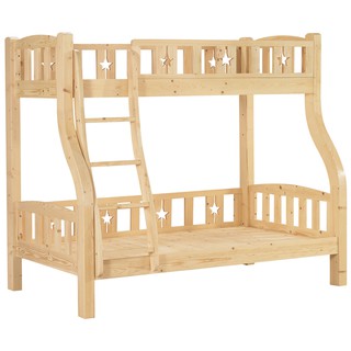 【板橋區家具】，SB587-1 松木紋雙層床架(樓梯型)，大台北都會區免運費
