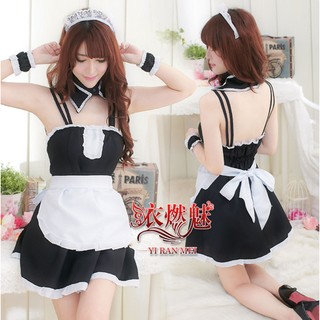 《YIRAN MEI》唯命是從！甜美五件式女僕角色扮演服