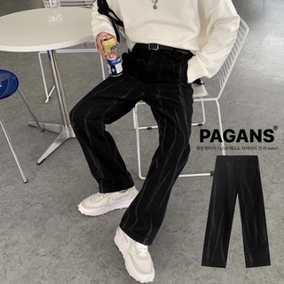 【PAGANS STORE】韓版 漸變 復古 水洗 扎染 做舊 仿舊 直筒 闊腿褲 牛仔 長褲 牛仔褲
