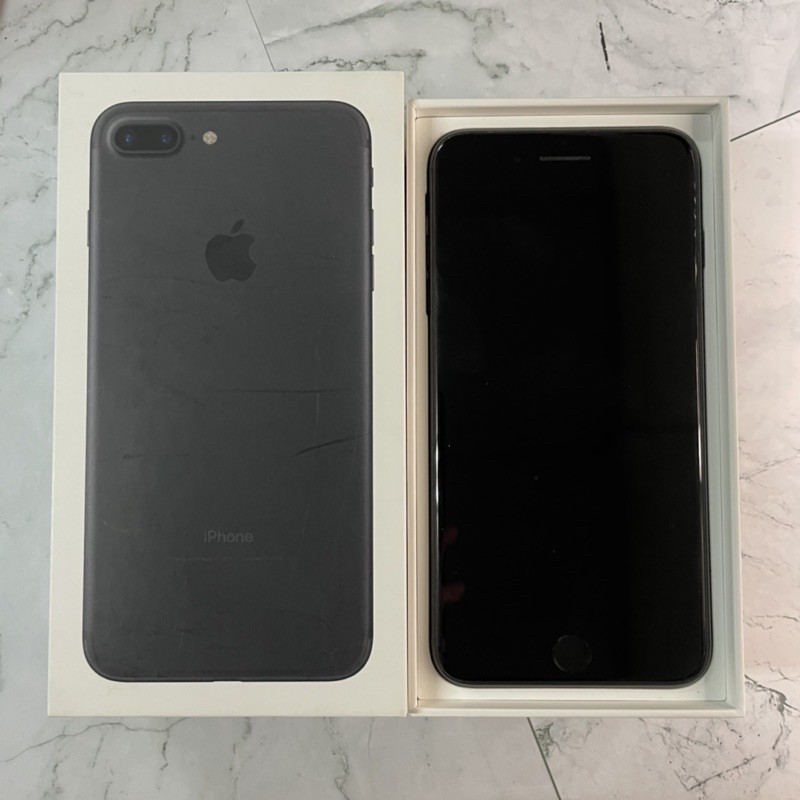 IPhone7plus 128G 消光黑 二手 女用機（自賣 可議價 九成新）現貨！含運！