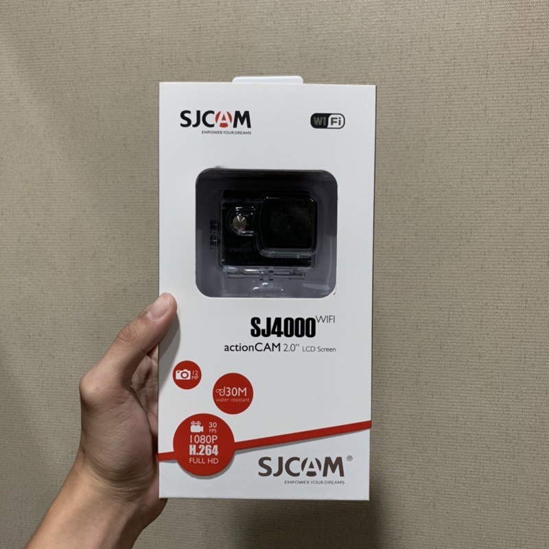 SJCAM SJ4000 WIFI行車紀錄器（只出門過一次9.9成新）