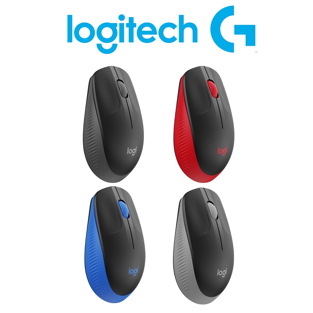 Logitech 羅技 M190 無線滑鼠 黑 -富廉網