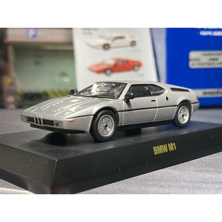 Kyosho 京商 1/64 BMW M1 白/銀有盒卡