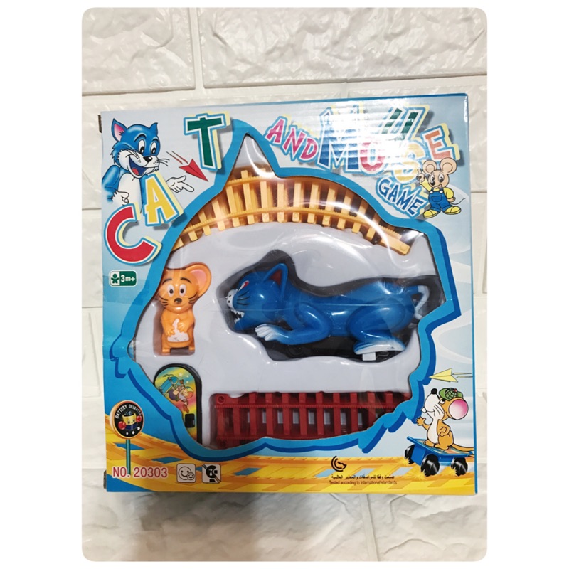 貓抓老鼠軌道玩具車  電動車