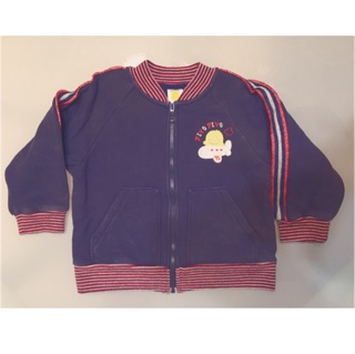 Piyo Piyo 黃色小鴨保暖夾克 棒球外套 標示3歲