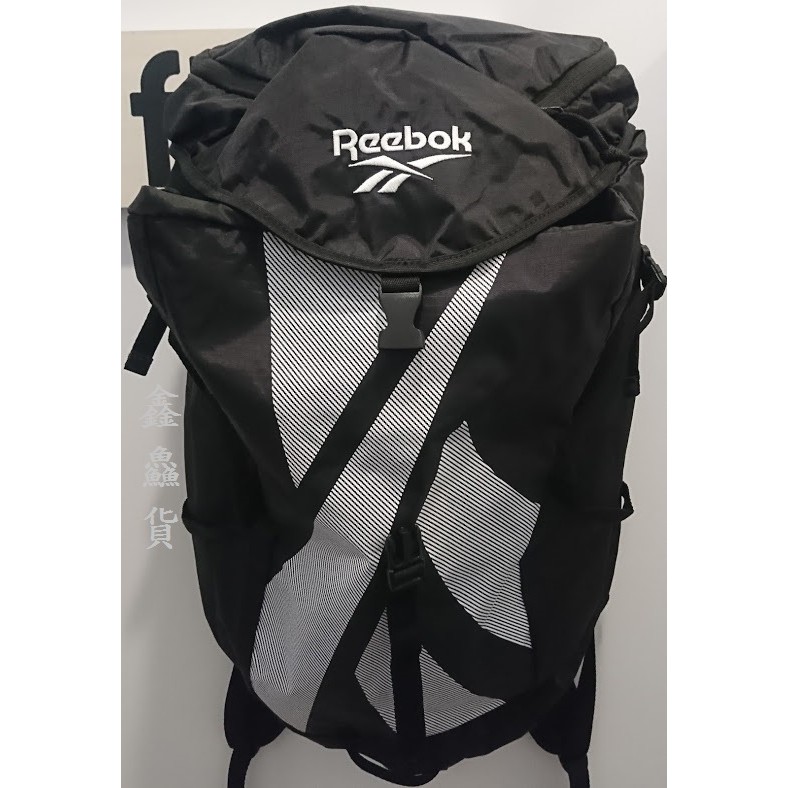 缺貨 2019 九月 REEBOK CLASSIC PUMP BACKPACK 運動包 後背包 黑白 EC8577