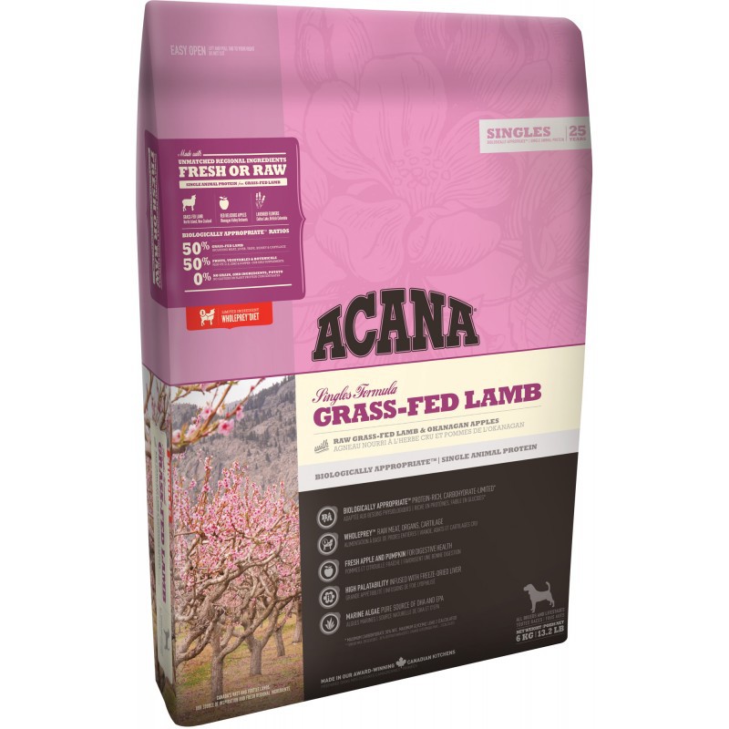 ACANA愛肯拿 全犬 羊肉蘋果 低敏美膚 2KG(公斤) 飼料【88小舖】