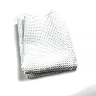 Cobra Waffle Weave Glass Microfiber Towel 毒蛇白色超細纖維玻璃布 好蠟