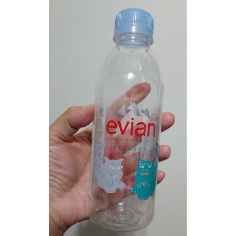 Evian礦泉水沖繩紀念瓶