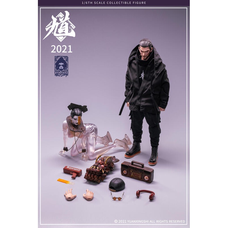 海洋模型》現貨可刷卡猿行師1/6裝神弄鬼系列第一彈鍾馗典藏版