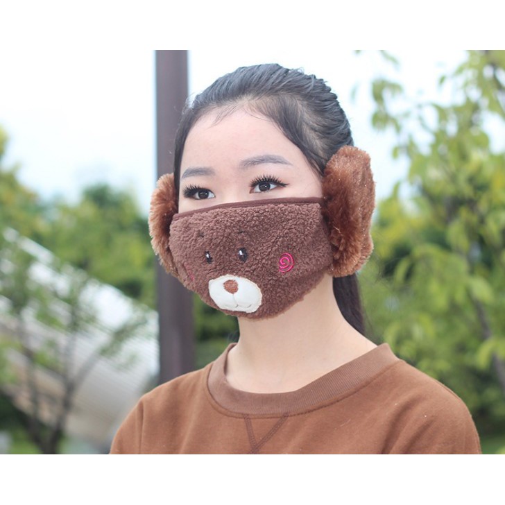 預購  冬季防塵保暖護耳口罩 $80