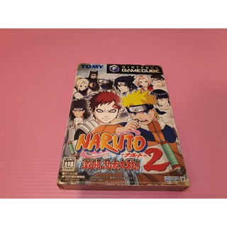 N 出清價! 網路最便宜 任天堂 GC GAME CUBE NGC 2手原廠遊戲片 火影忍者 激鬥忍者大戰 2 賣200
