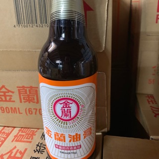 (附電子發票) 金蘭590g大油膏/甘醇油膏/辣油膏