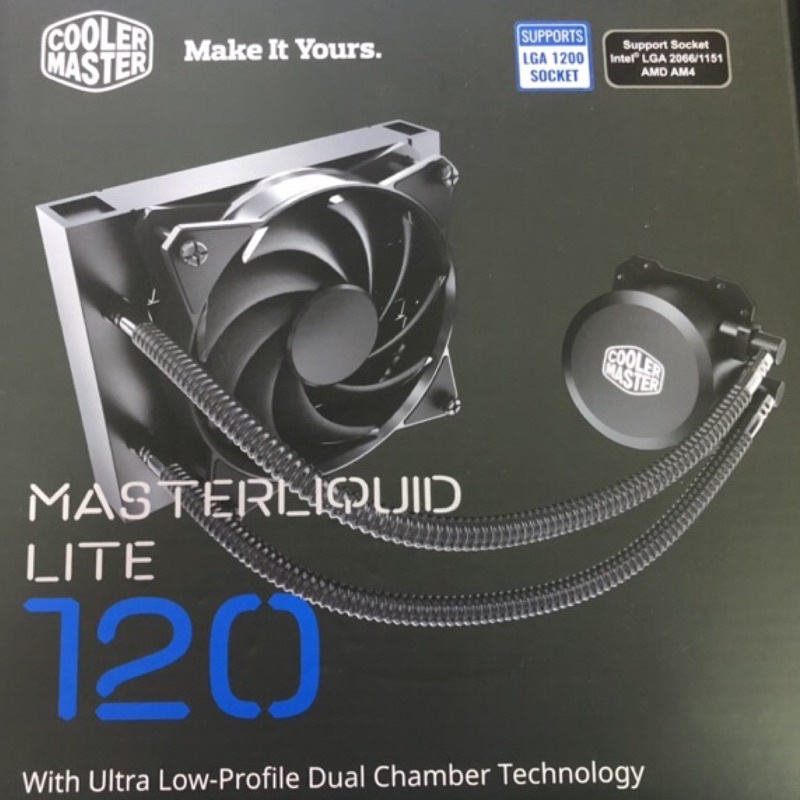 Cooler Master 酷碼 MasterLiquid Lite 120 水冷散熱器 一體式水冷 散熱器