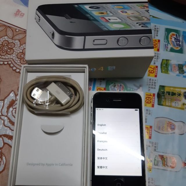 Iphone 4s 32g 黑色外觀美功能全正常 蝦皮購物