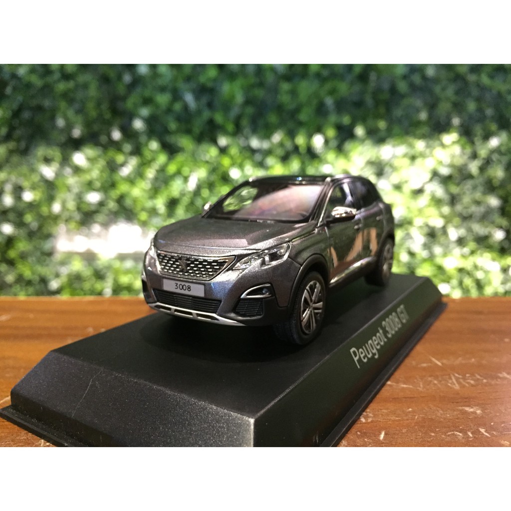 1/43 Norev Peugeot 3008 GT 2016 Platinium Grey 473888【MGM】