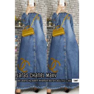 Mbc Collection _ Laras CHANEL MAXY 牛仔褲高級刺繡款式原始款式