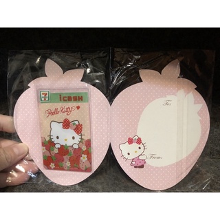 「全新絕版」Hello Kitty草莓季icash（第一代icash晶片卡2011/2/9）