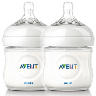 【philips avent】親乳感pp防脹氣奶瓶125ml(雙入)