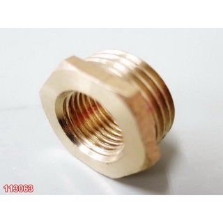 水龍頭淨水器轉接頭 4分變2分銅補芯 4分外絲轉2分內絲 063