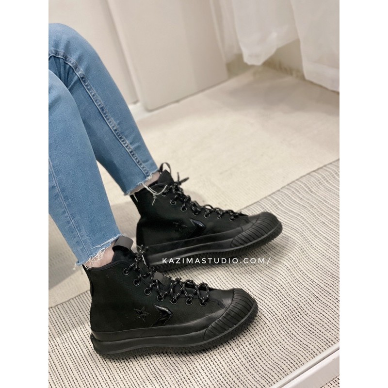 Kazima｜Converse Bosey MC GTX Goretex 高筒靴 防水 厚底 黑色 白灰 169368C