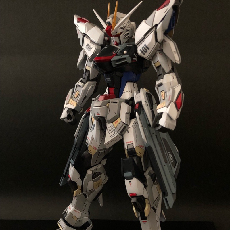 MG 自由 代工 鋼彈 gk 模型 成品 展示 無限維度 自由 2.0 gk改套