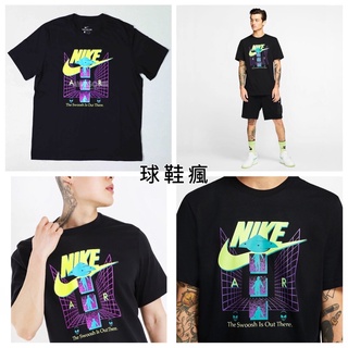 『球鞋瘋』NIKE AIR NSW ALIEN ABDUCTION 飛碟 外星人 黑 短袖 TEE CU6949-010