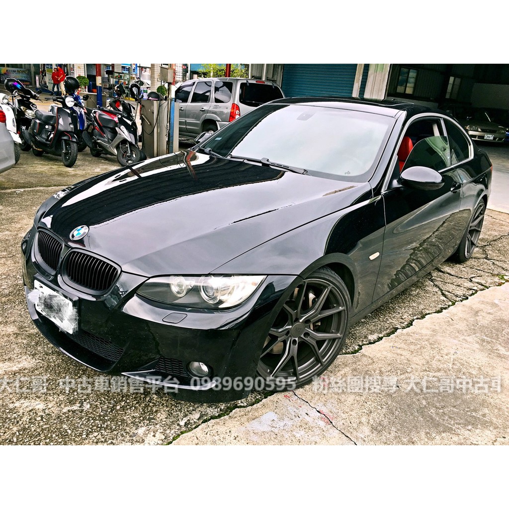 08年bmw 335ci E92 黑色紅內裝 紓困專案中古車貸款諮詢超貸找錢雙證件審核 蝦皮購物