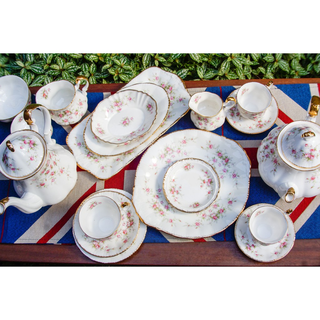 【旭鑫】Paragon - Victoriana Rose晚餐系列 維多利亞玫瑰 茶杯 英國 骨瓷 D.29