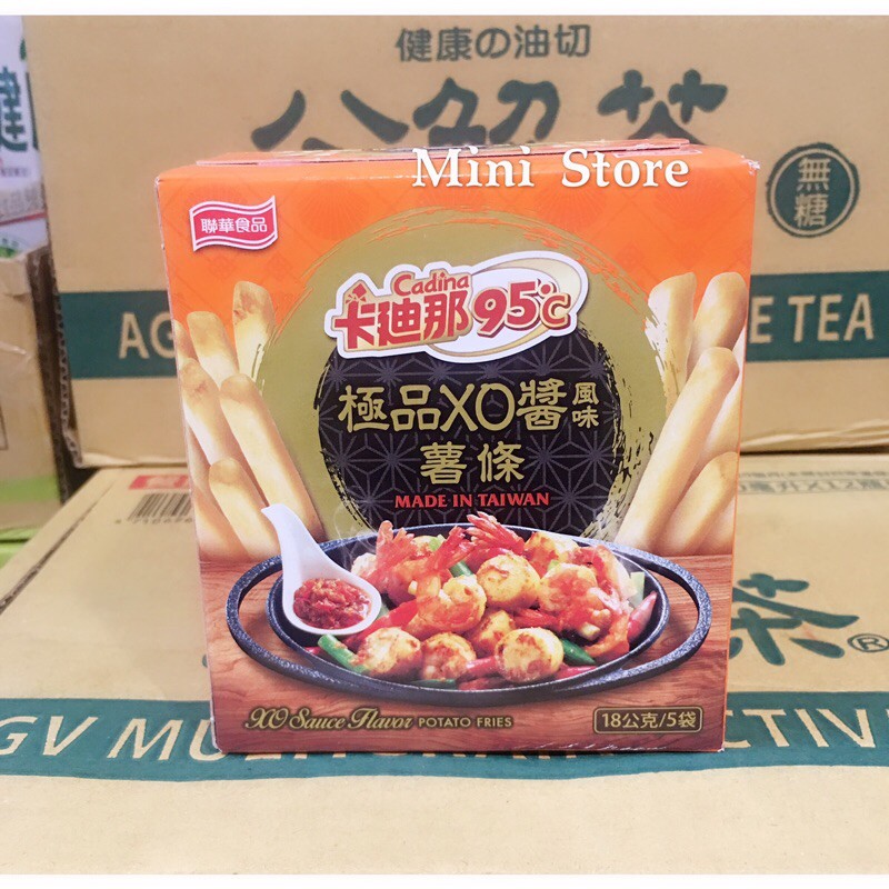 卡迪那95c極品XO醬薯條18g*5包促銷59元