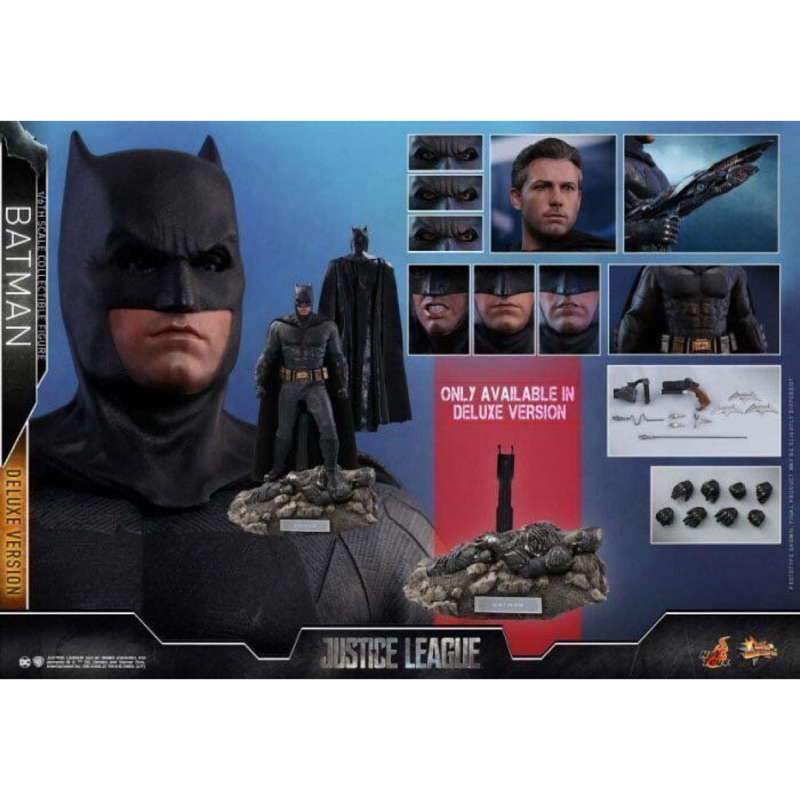 Hot Toys MMS456 1/6 限定版 BATMAN 蝙蝠俠 正義聯盟