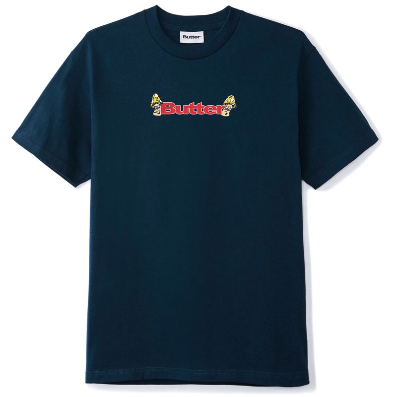 BUTTER GOODS A11229 SHROOMS TEE 短T (藍色) 化學原宿